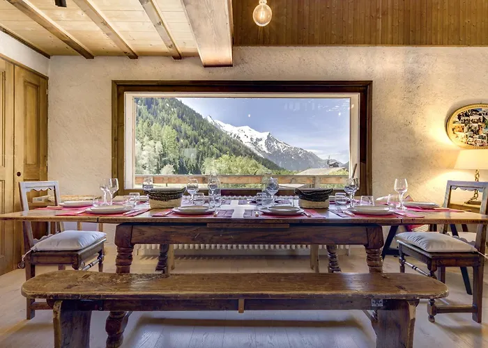 Le 111 - 4ch Calme Vue Pano 5mn Grands Montets Chalet *